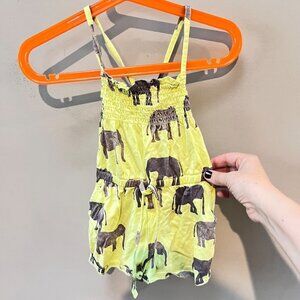 Tea Brand Elephant‎ Romper- Size 2